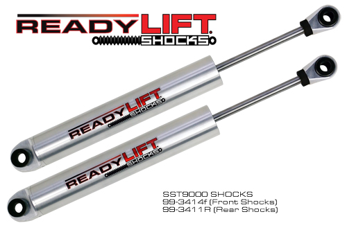 readylift shocks, shocks for chevy silverado, shocks for gmc sierra, performance shocks
