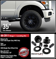 2011-2016 Ford F350/F450 Stage 1 2.5" Front Lift Leveling Kit -- 66-2011