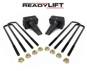ReadyLift 2011-2016 Ford F250/350/450 4WD Dually Rear Springs 4" Rear Block Kit -- 66-2024