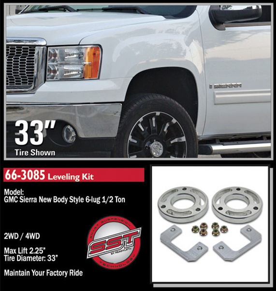 fits 2007 to 2017 Made in America Performance Accessories Chevy/GMC 1500 2.25 Leveling Kit PACL230PA
