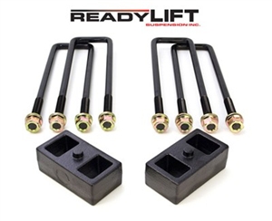 2011-2016 GM 2500HD Trailer Package/3500HD Dually OEM Style 2" Rear Lift Block Kit  -- 66-3122
