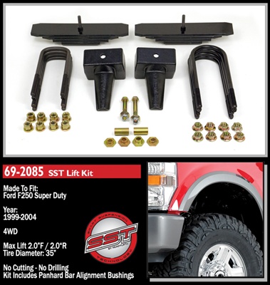 1999-2004 Ford F250 4WD 2