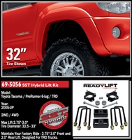 ReadyLift 2005-2012 Toyota Tacoma and PreRunner 2.75"-3.0" Front, 2" Rear Lift Kit -- 69-5056